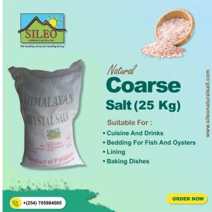 Natural coarse salt 25kg